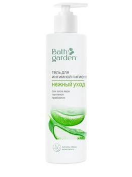 ✔️BATH GARDEN Гель для интимной гигиены Нежный уход 300 мл  - купить за  в г. Махачкале