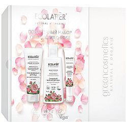 ✔️ECL Подарочный набор ECOLATIER 100мл Organic Wild Rose - купить за  в г. Махачкале