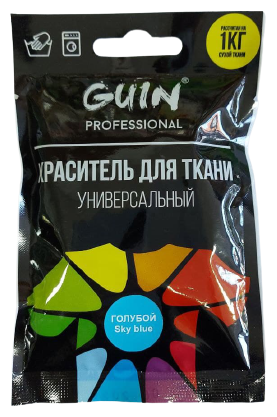 ✔️Guin краситель д/ткани Универсальный 10г Синий - купить за  в г. Махачкале