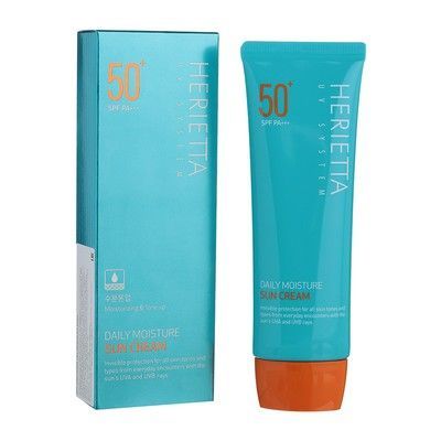 ✔️Herietta Крем Солнцезащитный 70мл UV System SPF 50 PA +++  - купить за  в г. Махачкале