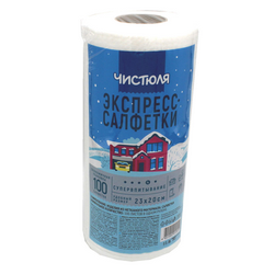 ✔️Чистюля Салфетки-экспресс 100шт в рулоне - купить за  в г. Махачкале