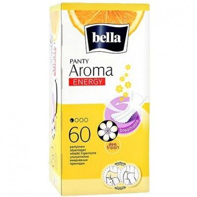 ✔️BELLA Прокладки 60шт ежедневные Aroma energy /8 - купить за  в г. Махачкале