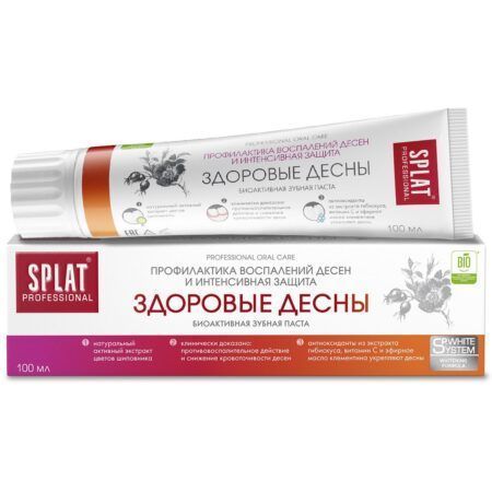 ✔️Зубная паста SPLAT Professional 100мл Здоровые десны /25 - купить за  в г. Махачкале