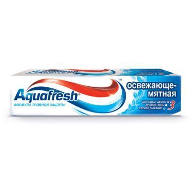 ✔️Aquafresh Зубная паста Освежающая -мятная 100мл - купить за  в г. Махачкале