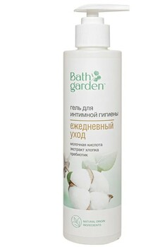 ✔️BATH GARDEN Гель для интимной гигиены Ежедневный уход 300 мл  - купить за  в г. Махачкале