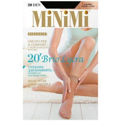 ✔️Minimi Носки 20den Brio Fumo - купить за  в г. Махачкале