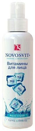 ✔️NOVOSVIT Аква- спрей 190мл витамины для лица/32 - купить за  в г. Махачкале