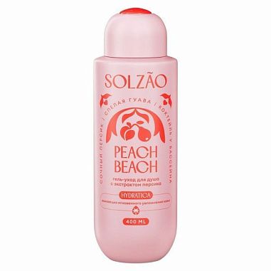 ✔️SOLZAO Гель-уход д/душа 400мл Экстракт персика - купить за  в г. Махачкале