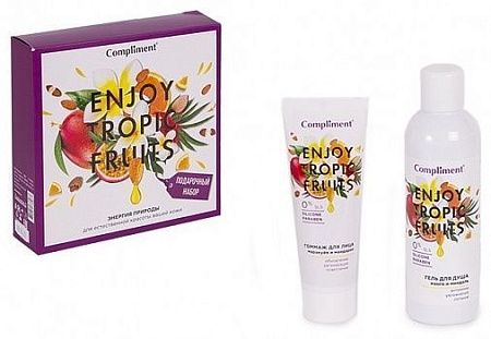 ✔️ПН Compliment Гель/душа и Гоммаж д/лица Энергия природы - купить за  в г. Махачкале