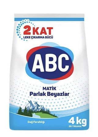 ✔️ABC стиральный порошок 4кг Brilliant Whites/4 - купить за  в г. Махачкале