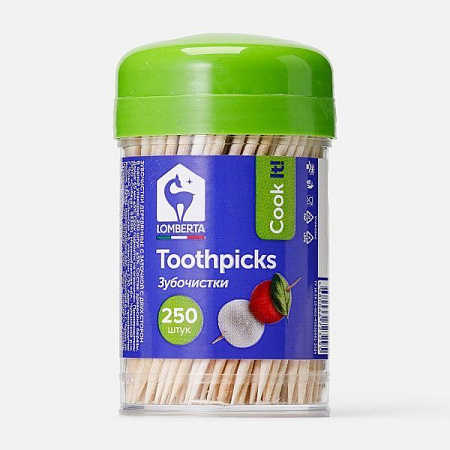 ✔️Lomberta Зубочистки 250шт - купить за  в г. Махачкале