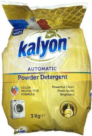 ✔️Kalyon Стиральный порошок 3кг Powder detergent золотой - купить за  в г. Махачкале