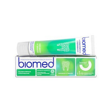 ✔️BIOMED Зуб.паста 65гр Отбеливание и восстановление эмали  - купить за  в г. Махачкале