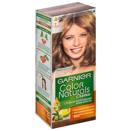 GARNIER Color Naturals Creme 7 Капучино от магазина МылоПорошок