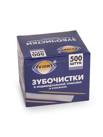 ✔️AVIORA Зубочистки в инд. упаковке 500шт - купить за  в г. Махачкале