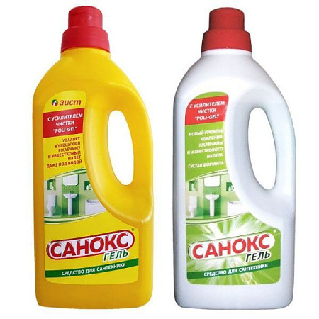 ✔️САНОКС Гель  для сантехники1,1л/10 желтый - купить за  в г. Махачкале