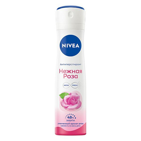 ✔️NIVEA Дез-спрей жен. 150мл Нежная роза - купить за  в г. Махачкале