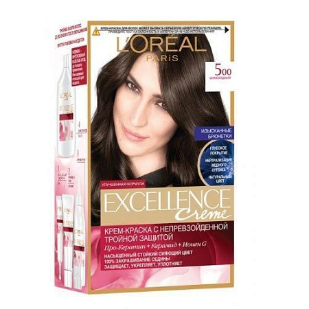 L'Oreal Paris Краски Excellence Крем 5.00 (шоколадный) от магазина МылоПорошок