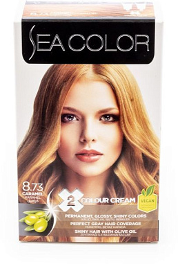 Sea Color Краска для волос 8,73 Карамель от магазина МылоПорошок