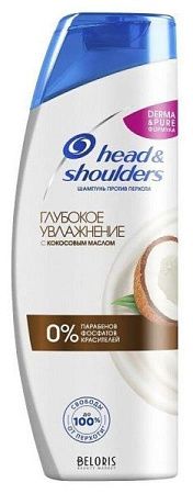 HEAD & SHOULDERS Шампунь 400мл Глубокое увлажнение с кокосовым маслом от магазина МылоПорошок