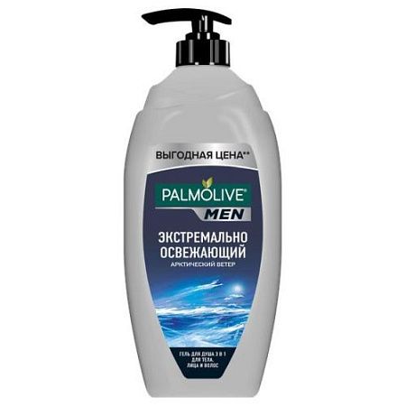 Palmolive Гель и Шампунь 2 в 1 Men 750мл ,Арктический ветер /12 от магазина МылоПорошок