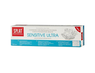 ✔️Зубная паста SPLAT Professional 100мл Sensitive ultra/25 - купить за  в г. Махачкале