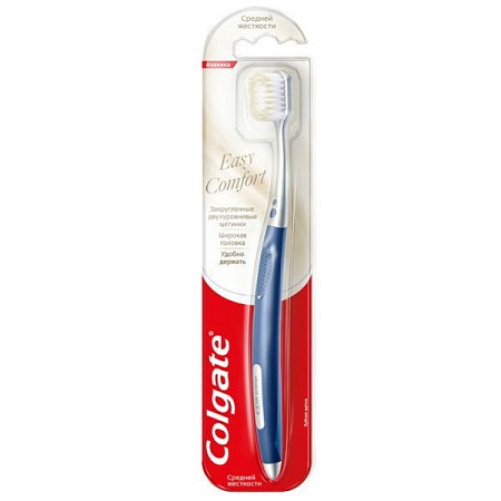 ✔️Зубная щетка Colgate Easy Comfort средней жесткости 1шт - купить за  в г. Махачкале