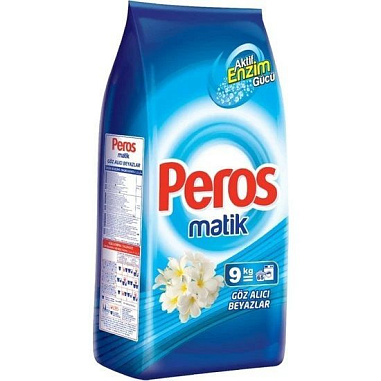 ✔️PEROS СМС Авт для белого белья 9кг - купить за  в г. Махачкале