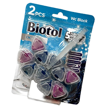 ✔️Biotol стикер подвеска д/унитаза 2 х 50гр Океан - купить за  в г. Махачкале