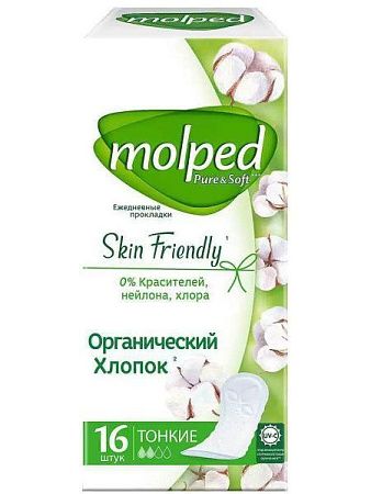 ✔️Molped Прокладки гигиенические Pure&Soft 16шт 2к - купить за  в г. Махачкале