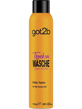 Got2B Сухой шампунь для волос Instant fresh up Extra texture 200мл от магазина МылоПорошок