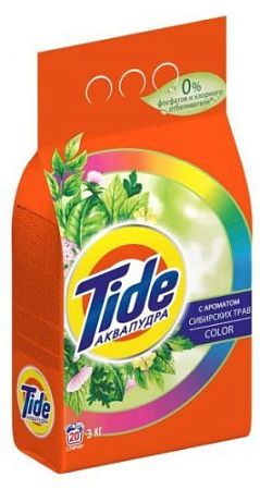 ✔️TIDE Авт СМС порошк. Color с ароматом Сибирских трав 6 кг - купить за  в г. Махачкале