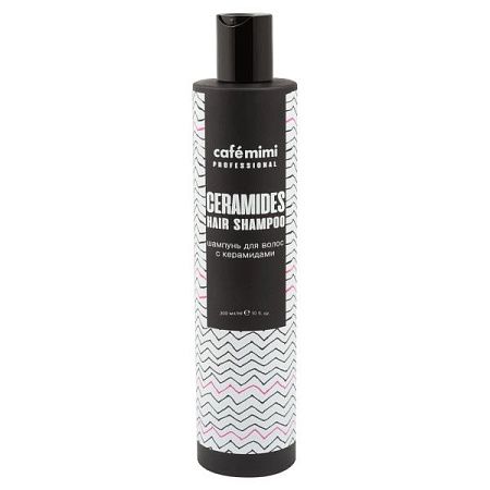 Cafe mimi Шампунь для волос с керамидами / CERAMIDES HAIR SHAMPOO, 300 мл от магазина МылоПорошок