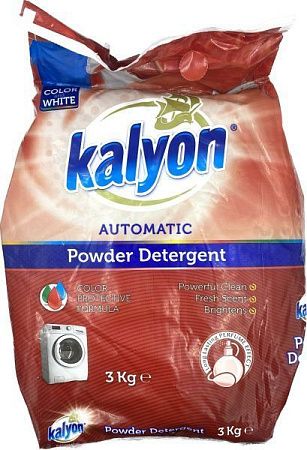 ✔️Kalyon Стиральный порошок 3кг Powder detergent красный - купить за  в г. Махачкале