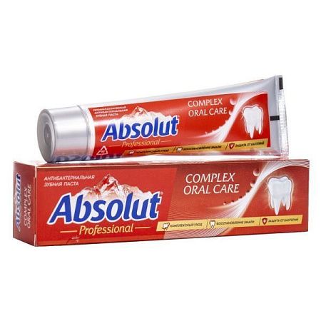 ✔️Absolut Зубная паста 110гр Antibacterial / complex oral care - купить за  в г. Махачкале