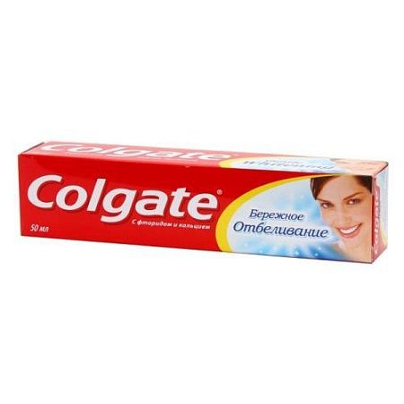 ✔️Зубная паста Colgate 50мл Бережное отбеливание  - купить за  в г. Махачкале