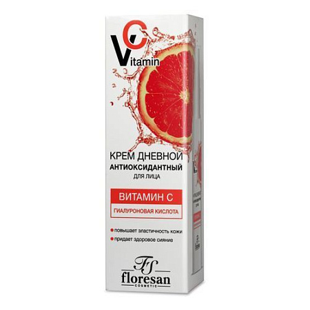 ✔️FLORESAN VITAMIN C Крем дневной для лица 75мл Антиоксидантный  - купить за  в г. Махачкале