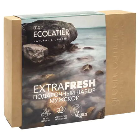 ✔️ECL Подарочный набор ECOLATIER 300мл For Men Extra fresh - купить за  в г. Махачкале