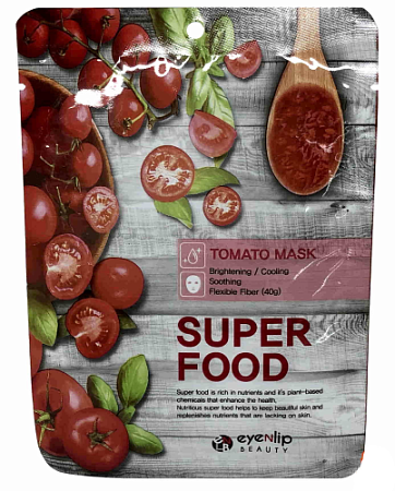 ✔️EVENLIP Маска для лица тканевая 23 мл SUPER FOOD MASK  Корея  - купить за  в г. Махачкале