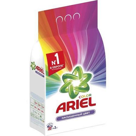 ✔️ARIEL Авт СМС порошок 3кг Color - купить за  в г. Махачкале