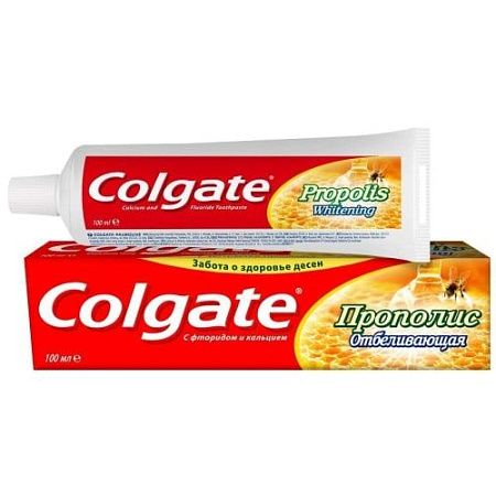 ✔️Зубная паста Colgate 100мл. прополис отбеливающая - купить за  в г. Махачкале