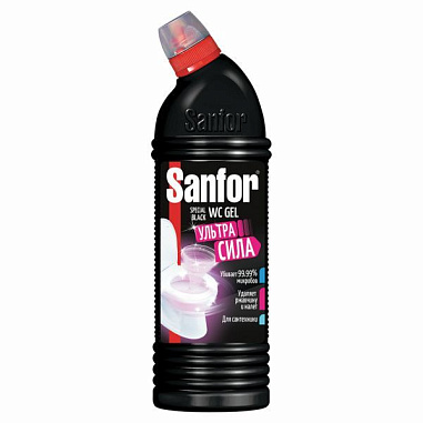 ✔️Sanfor Средство санитарно-гигиеническое 750мл Special Black/15 - купить за  в г. Махачкале