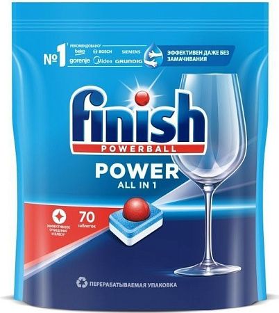 ✔️FINISH Power Таблетки 70шт/4 - купить за  в г. Махачкале