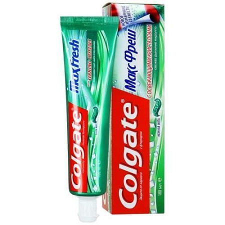 ✔️Зубная паста Colgate Макс Фреш Нежная мята 100мл /48 - купить за  в г. Махачкале