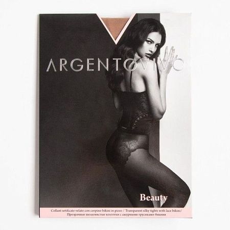 ✔️Argentovivo Колготки 4L Tulle Caramello - купить за  в г. Махачкале