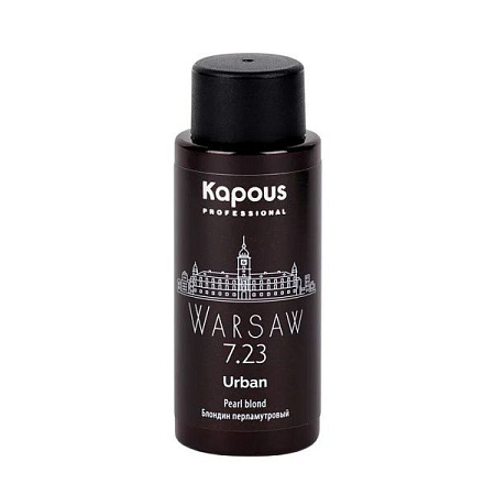 KAPOUS  Urban Warsaw 7.23 краситель жид. полуперм. д/волос от магазина МылоПорошок