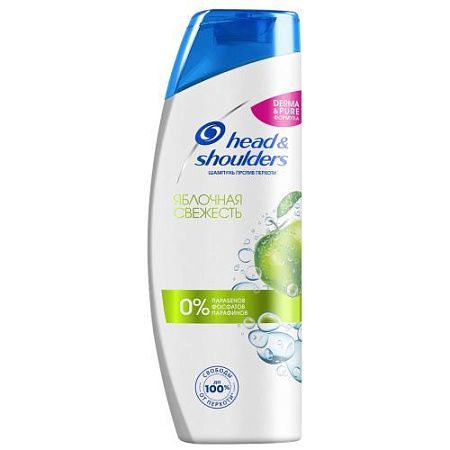 HEAD & SHOULDERS Шампунь 400мл против перхоти Яблочная свежесть  от магазина МылоПорошок