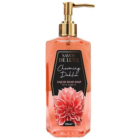 SAVON DE LUXE Жидкое мыло Charming Dahlia 500мл от магазина МылоПорошок