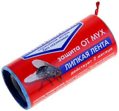 ✔️Чистый Дом защита от мух липкая лента - купить за  в г. Махачкале