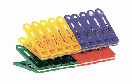 ✔️Прищепки мини для белья цветные - Ласточка 20шт - купить за  в г. Махачкале